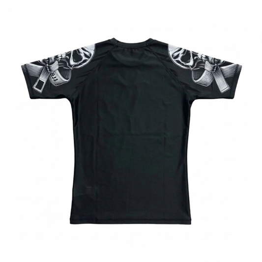 Rashguard Corto Negro''The Grappling Chronicles''
