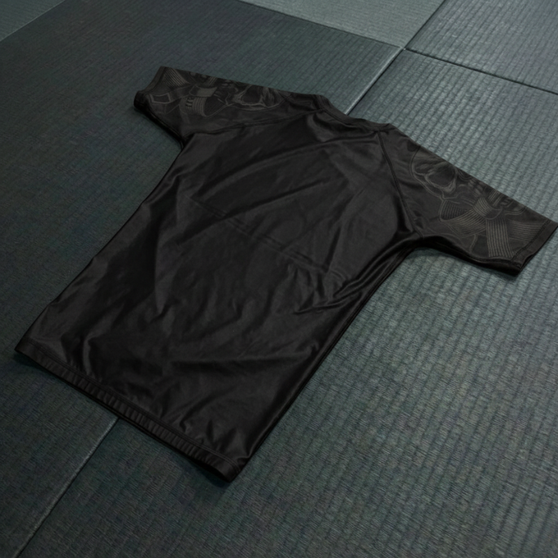 Rashguard Corto Negro''The Grappling Chronicles''