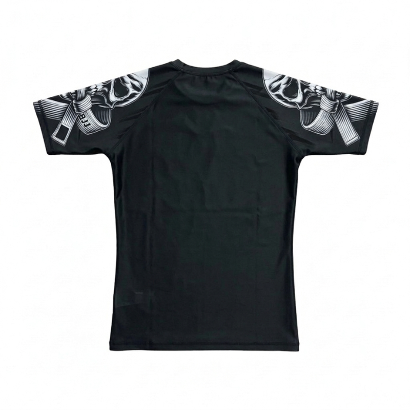 Rashguard Corto Negro''The Grappling Chronicles''