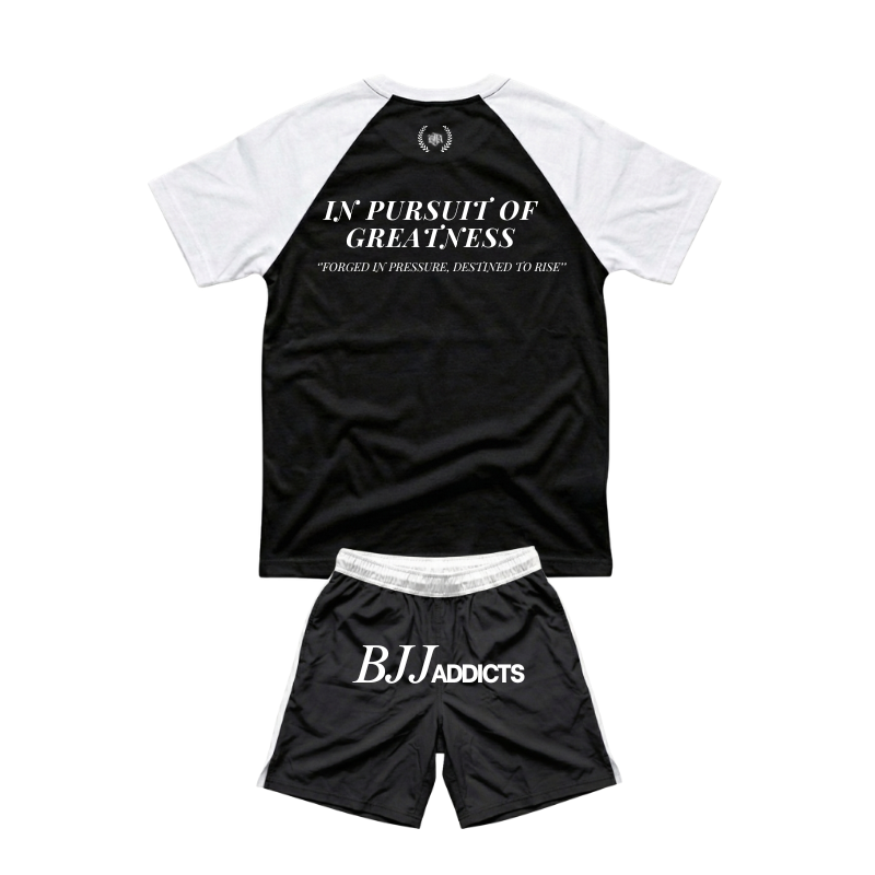 Rashguard Corto Negro ''Back to the basics''