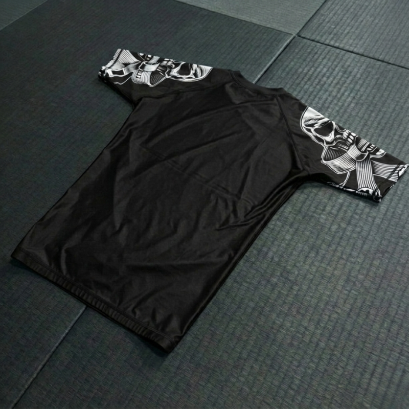 Rashguard Corto Negro''The Grappling Chronicles''