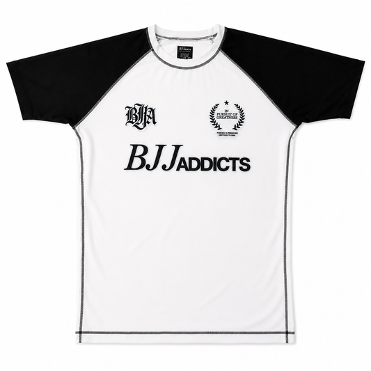 Rashguard Corto Blanco ''Back to the basics''