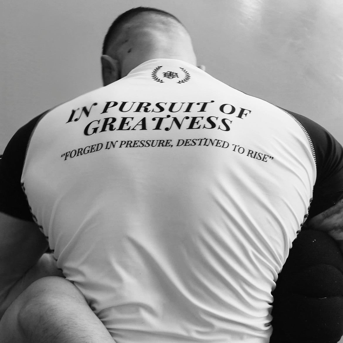 Rashguard Corto Blanco ''Back to the basics''