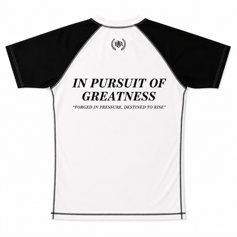 Rashguard Corto Blanco ''Back to the basics''